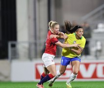 Seleção feminina perde para Noruega em penúltimo compromisso do ano