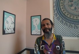 Últimos dias da exposição “Paredes de Zecabega”, no Teatro Deodoro