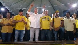 Em comício, Renan e Pedrosa reafirmam compromisso com o povo