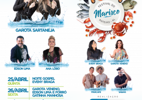 Roteiro realiza o Festival do Marisco 2019