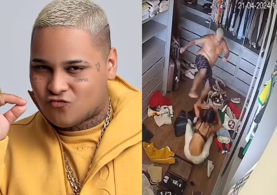 Preso pela PF, MC Ryan SP já havia sido filmado agredindo ex-companheira