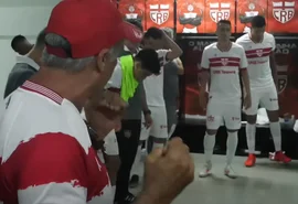 CRB intensifica motivação para semifinal com discursos no vestiário