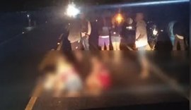 Colisão fatal na AL-115 termina com motorista preso após fuga