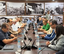 Presidente da Frente do Comércio visita Fecomércio e Sirecom