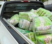 Cooperflores doa 1 tonelada de alimentos à Santa Casa de Penedo