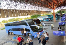 Movimento no Terminal Rodoviário de Maceió cai 70%