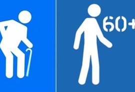 Lei determina mudança de imagens representando idosos em placas e similares