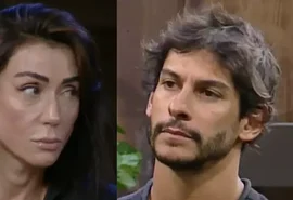 Clima entre Michelle e Shia em 'A Fazenda 17' gera especulações no confinamento; Record mostra flagra