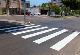 Prefeitura finaliza sinalização horizontal na Pajuçara