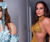 Anitta convida Viviane Araújo para coroação na Grande Rio