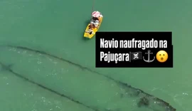 Naufrágio de 1961 chama atenção nas águas da Pajuçara