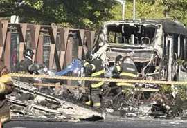 Vídeo: Avião de pequeno porte cai em avenida e deixa 2 mortos na zona oeste de SP