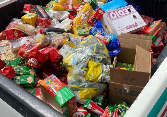 400 kg de alimentos impróprios para consumo são apreendidos durante final de semana