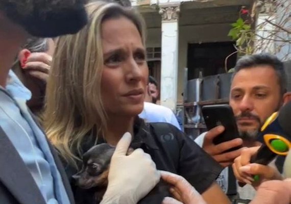 Vídeo: Mulher da casa abandonada briga com Luisa Mell por cadela resgatada sem autorização