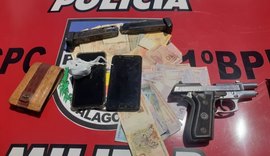 Homem é preso por porte ilegal de arma após atitude suspeita no Jaraguá