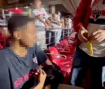 Argentino é preso por racismo após jogar banana em criança durante jogo