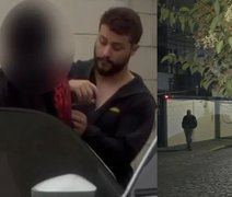 Vídeo mostra falso médico aplicando injeção em paciente na rua