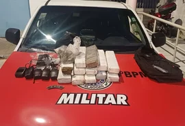 Suspeito é apreendido pela Polícia com quase 19 kg de maconha no Clima Bom