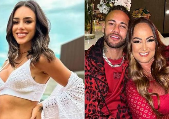 Mãe de Neymar teria escolhido ficar em hotel em Paris para evitar Bruna Biancardi