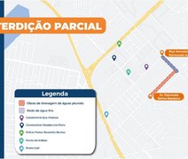 Ruas do Antares serão parcialmente interditadas para obras de drenagem a partir desta quinta-feira (14)