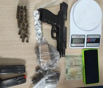 Polícia Civil prende homem por tráfico de drogas e posse ilegal de arma de fogo
