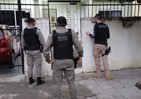 Operação do MP/AL cumpre mandados de prisão em AL e SC