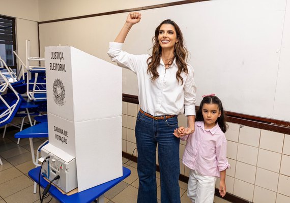 Antes de votar, Marina JHC destaca luta pelas mulheres: “Minha expectativa é gigante”