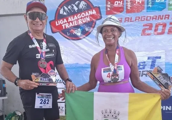 Arapiraca conquista pódio na 2ª etapa da liga alagoana trail run