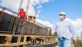 Obras do Centro de Convenções de Arapiraca seguem avançando