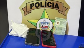 Homem condenado por homicídio é preso em Maceió com cocaína e documento falso