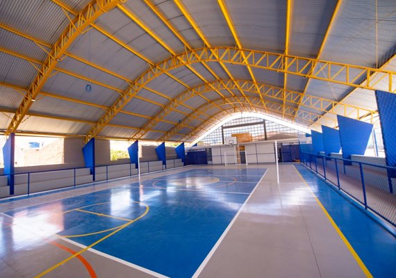 Prefeito Luciano Barbosa inaugura, nesta quinta (8), Ginásio de Esportes na Vila São Francisco