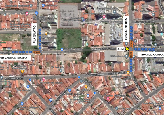 Obra emergencial é iniciada no Poço e altera trânsito na região