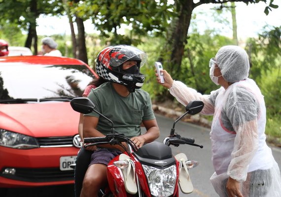 Marechal Deodoro monta barreira sanitária para prevenção do novo coronavírus