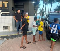 Ronda no Bairro apoia famílias após afogamento de adolescentes na Jatiúca, em Maceió