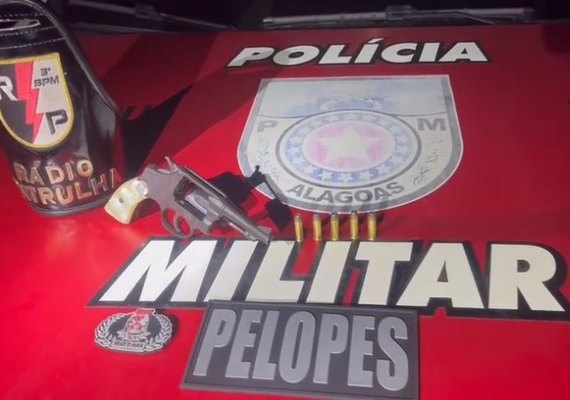 Homem  é preso após atirar em desafeto no interior alagoano