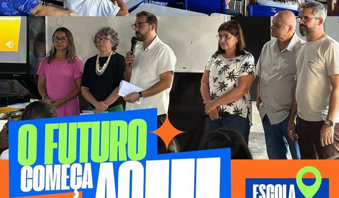 Prefeitura de Quebrangulo foca em meta ambiciosa para o SAEB; estudantes do 9º ano agradecem