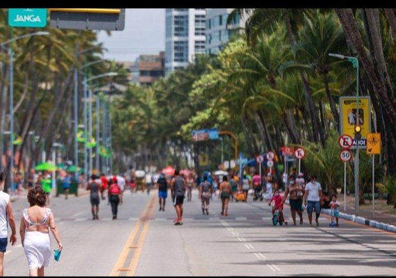 Rua Aberta funciona das 8h às 18h em Maceió nesta segunda-feira