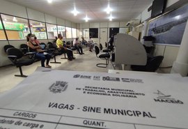 Sine Maceió oferta mais de 80 vagas nesta segunda-feira (17)