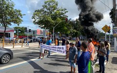 Manifestação de ex-funcionários do Hospital Veredas