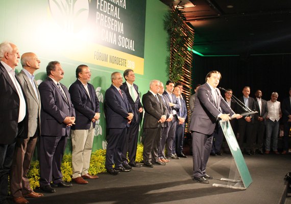 Rodrigo Maia recebe homenagem do setor sucroenergético