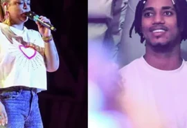 Suposto affair de Preta Gil, O Kannalha assiste a show da cantora