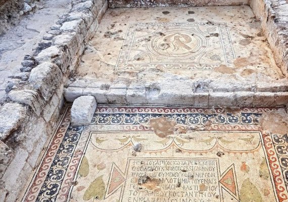 Mosaico de 1.700 anos é encontrado em antiga cidade da Turquia