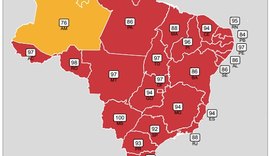 Fiocruz: Alagoas está em alerta crítico de ocupação de leitos de UTI