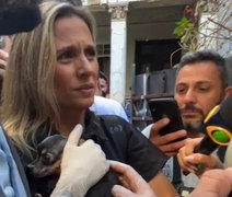 Vídeo: Mulher da casa abandonada briga com Luisa Mell por cadela resgatada sem autorização