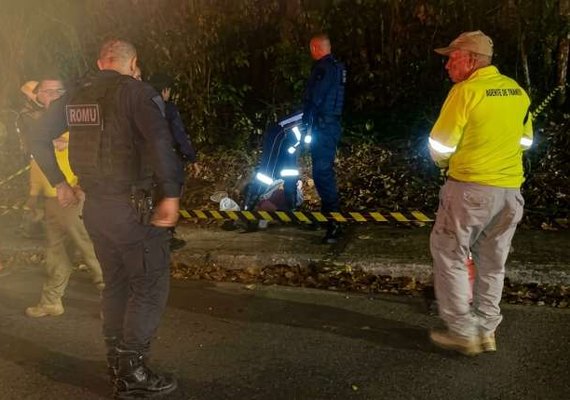 Homem é morto a tiros no trecho conhecido como Ladeira da Bica, em São Miguel dos Campos