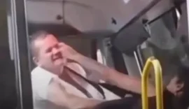 Motorista morde passageira durante briga em ônibus no Rio