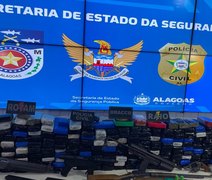 Avaliada em R$ 1,4 milhão, droga apreendida em Maceió pertencia a traficante foragido no Rio de Janeiro