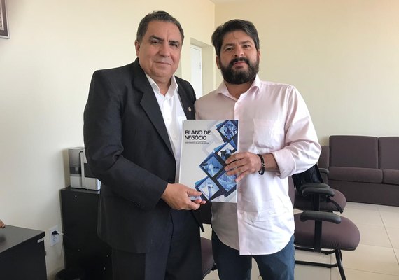 Presidente da CPLA se reúne com deputado Inácio Loiola