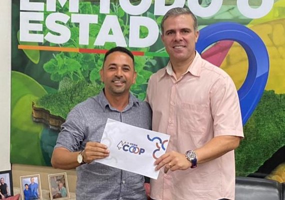 Presidente da Unicafes/AL apresenta projeto da Feira Coop ao secretário da Agricultura