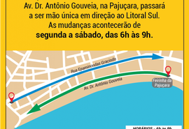 Alta temporada: entenda alterações no trânsito da Pajuçara